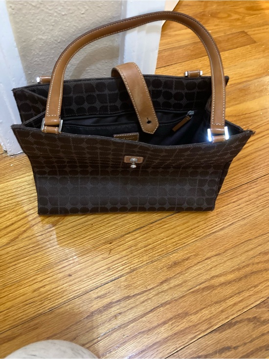 kate spade Handbags - kate spade Brown and Tan Signature Jacquard Tote